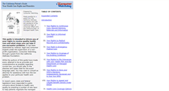 Desktop Screenshot of calpatientguide.org